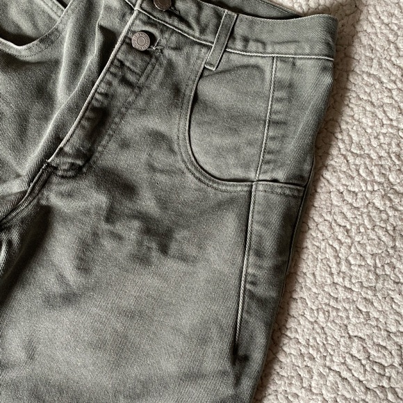 Vintage Guess Jeans Green/Gray Women’s sz 29 - Picture 14 of 14